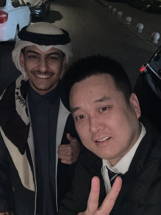 A Meridian Shanghai team member welcoming an international guest